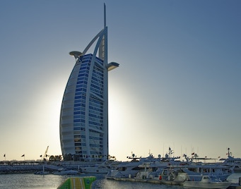 ain dubai view - burj al arab